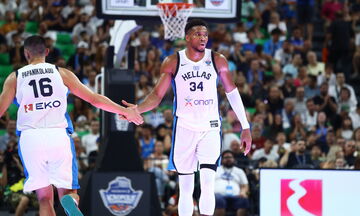 Ελλάδα - Λετονία 104-86: Με σόου Γιάννη και φανταστικό α' μέρος (highlights)