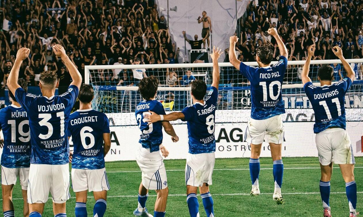 Serie A: Έλαμψε στην πρεμιέρα η Κόμο του Τάσου Δουβίκα