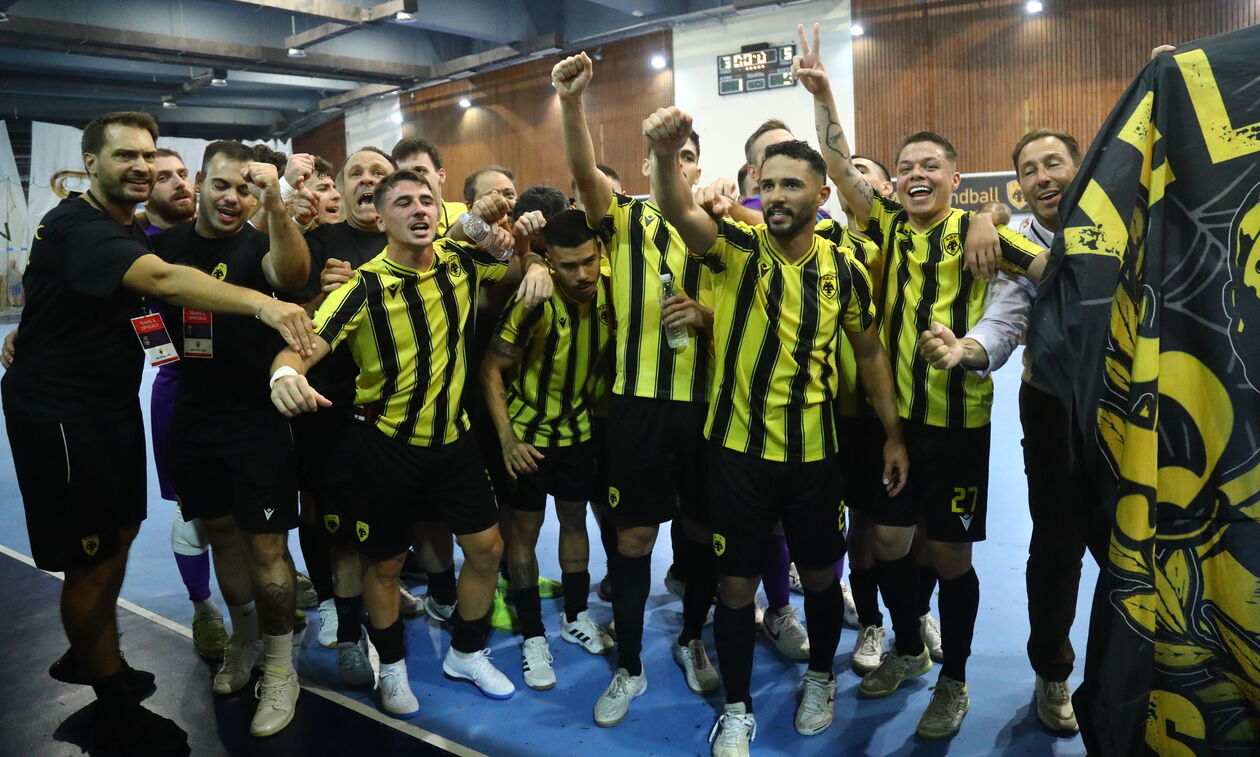 Θριαμβευτική πρεμιέρα για την ΑΕΚ στο UEFA Futsal Champions League