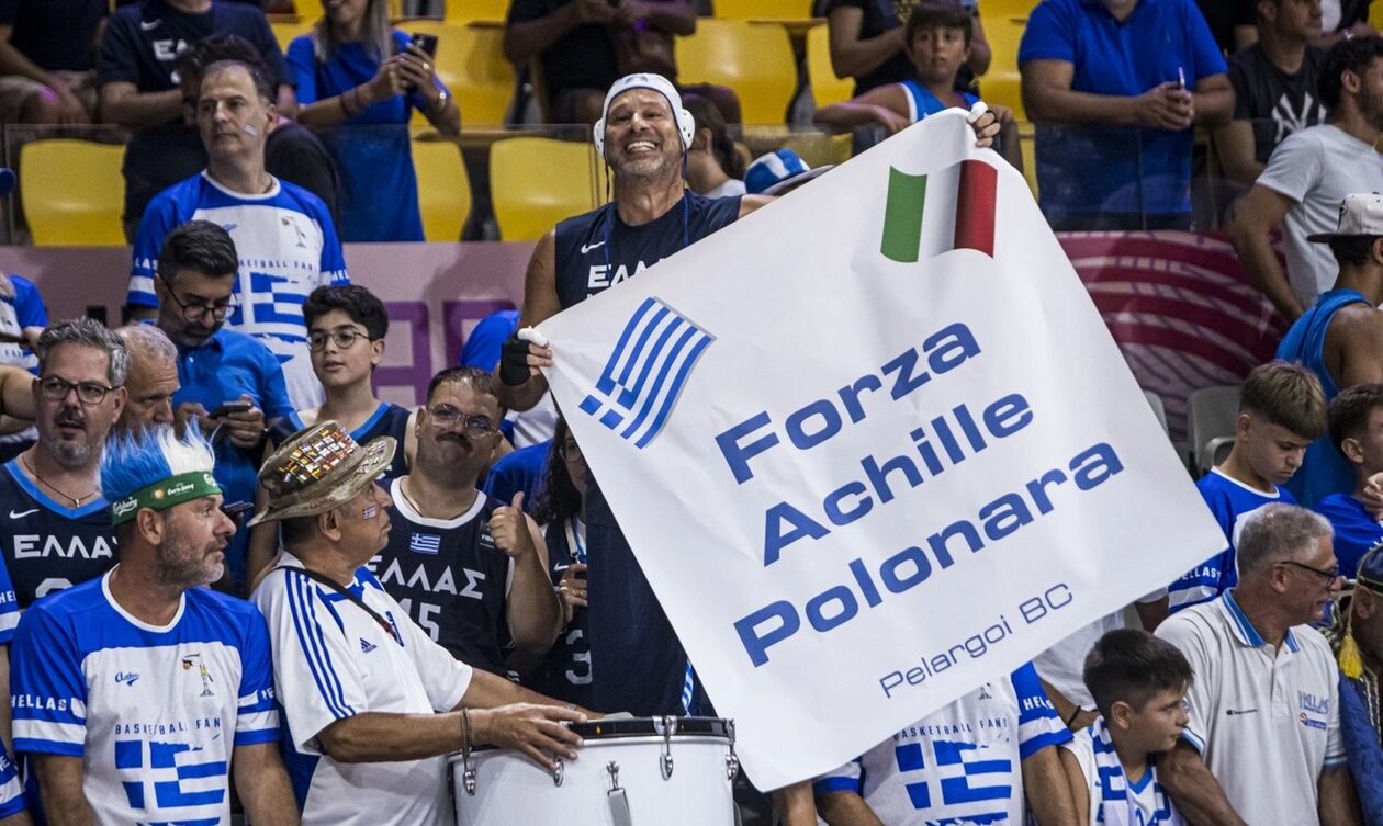Eurobasket 2025: Ευχαρίστησε τους Έλληνες στα ελληνικά ο Πολονάρα