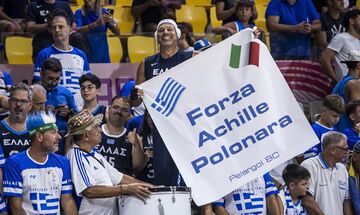 Eurobasket 2025: Ευχαρίστησε τους Έλληνες στα ελληνικά ο Πολονάρα