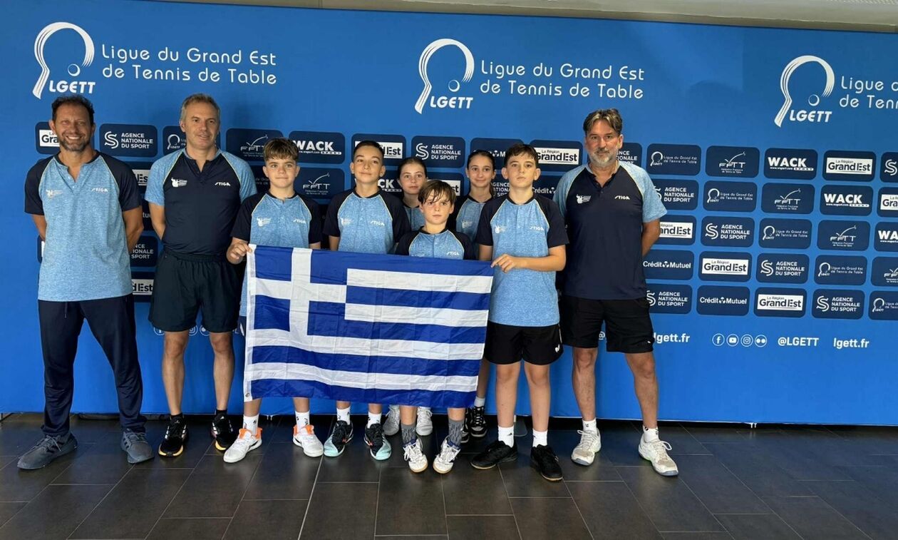 Πινγκ Πονγκ: Στο στάδιο 3 του Euromini Champs τέσσερις πρωταθλητές