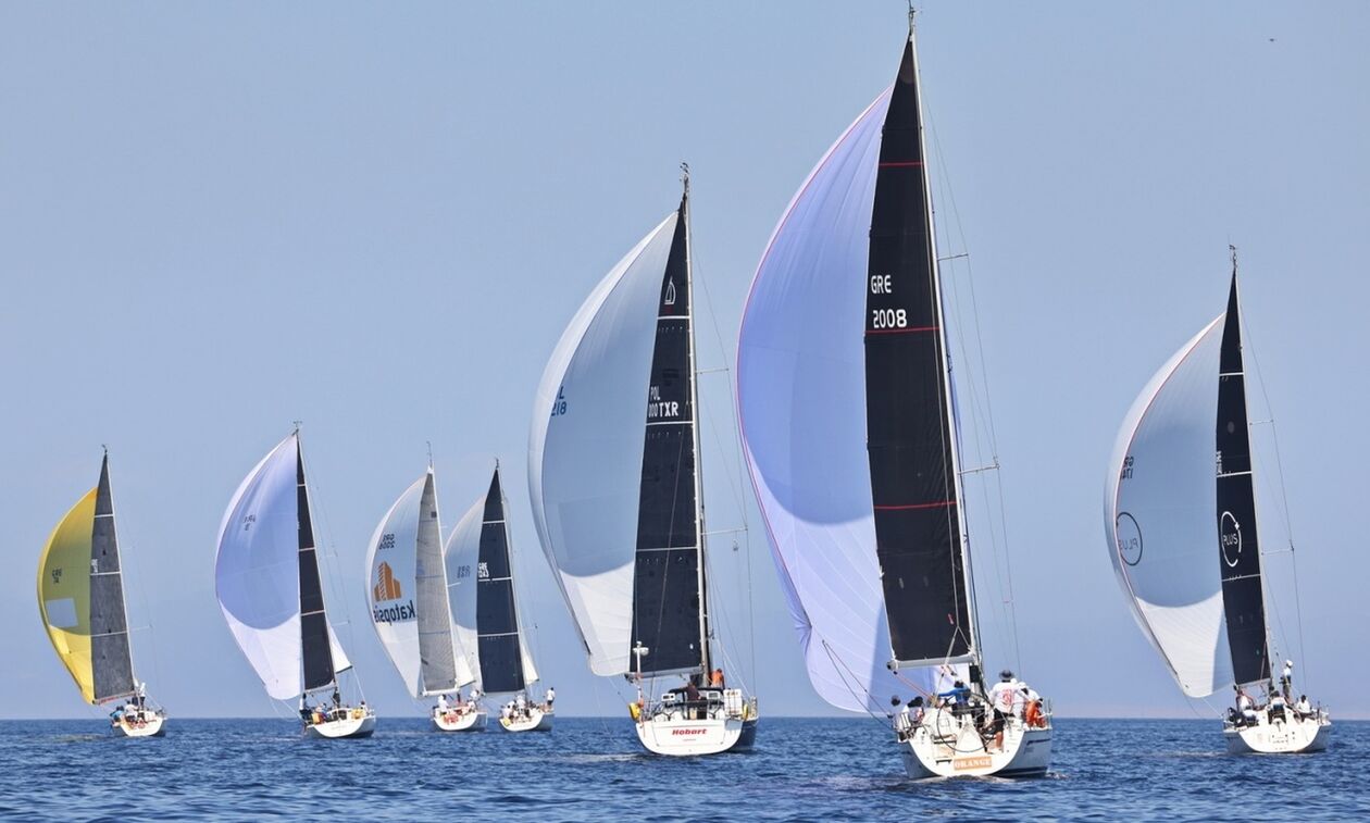 Ιστιοπλοΐα: Η Aegean Regatta 2025 αποχαιρέτησε από τη Μυτιλήνη το Αιγαίο Πέλαγος
