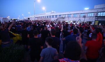 Ολυμπιακός: Χαμός στην υποδοχή του Ποντένσε