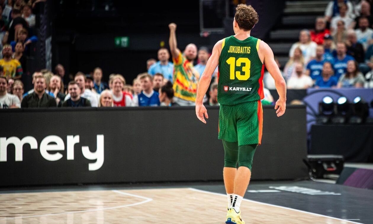 Σοκ στη Λιθουανία: Ρήξη χιαστού και τέλος το Eurobasket για τον Γιοκουμπάιτις