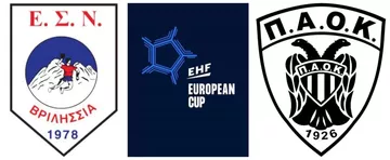 EHF European Cup: «Εμφύλιος» ανάμεσα σε Βριλήσσια και ΠΑΟΚ