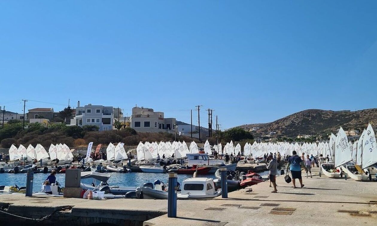 Ιστιοπλοΐα: Ξεκίνησε στη Σύρο το Πανελλήνιο Πρωτάθλημα Όπτιμιστ U16 