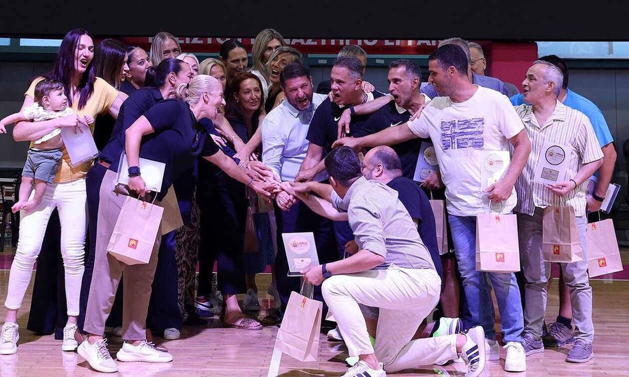 Αθηναϊκός: Βραβεύτηκε η χρυσή ομάδα του 2010