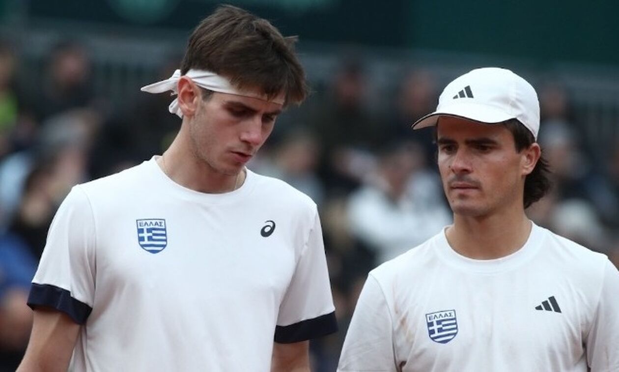 Davis Cup: Ήττα για την Ελλάδα στο διπλό