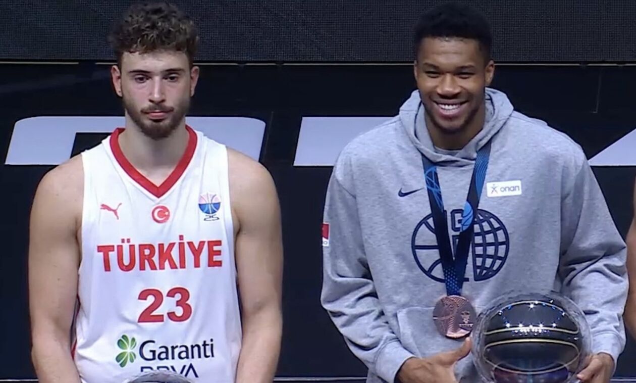Eurobasket 2025: Η μη χειραψία Γιάννη-Σενγκούν (vid)
