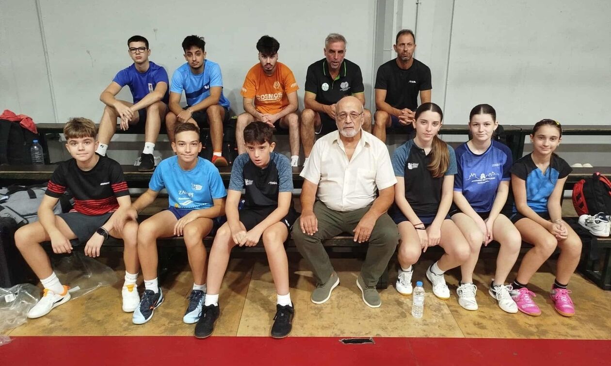Πινγκ Πονγκ: Τριήμερο κοινών προπονήσεων για τις εθνικές Κ13 πριν από το Ευρωπαϊκό Πρωτάθλημα