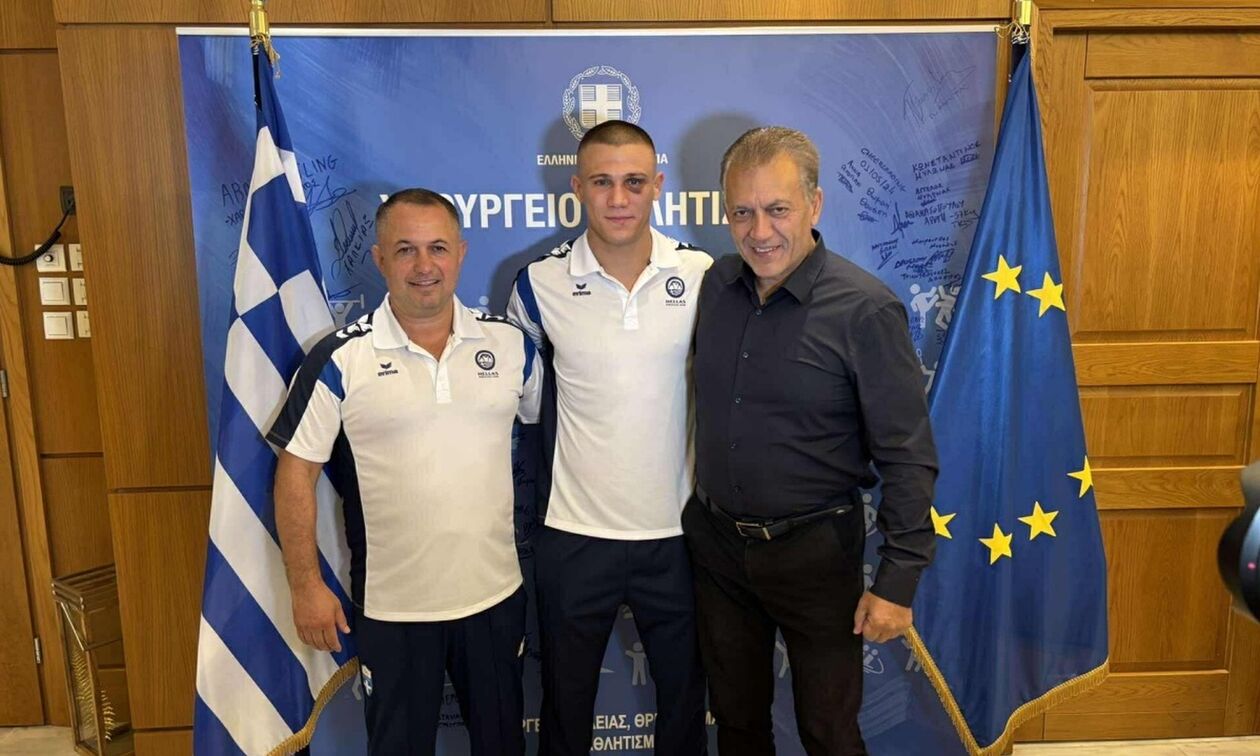 Συνάντηση του Γιώργου Κουγιουμτσίδη με τον Γιάννη Βρούτση