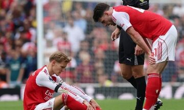 Επιστρέφει ο Οντεγκααρντ στην Αρσεναλ ενόψει Νιούκαστλ και Ολυμπιακού