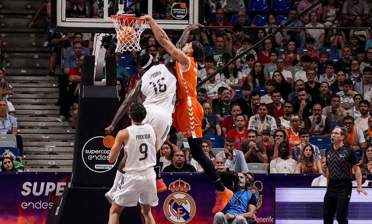 Σούπερκοπα ACB: Η Βαλένθια 98-94 τη Ρεάλ και πήρε τον τίτλο (vids)