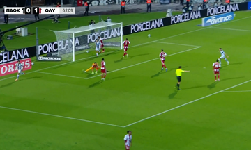 ΠΑΟΚ - Ολυμπιακός: Το 1-1 με τον Τάισον (vid)