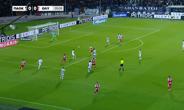 ΠΑΟΚ - Ολυμπιακός 2-1: Τα highlights (vid)