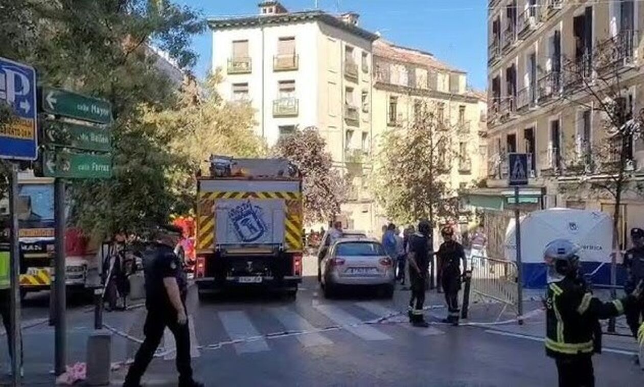 Ισπανία: Κατάρρευση κτιρίου στο κέντρο της Μαδρίτης, τουλάχιστον 4 εγκλωβισμένοι και ένας τραυματίας