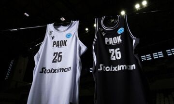 ΠΑΟΚ: Οι νέες φανέλες της ομάδας μπάσκετ