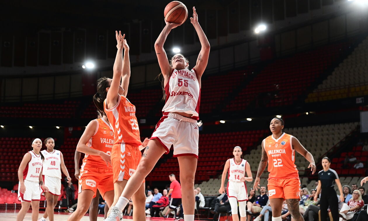 EuroLeague Women: Ανώτερη η Βαλένθια, 97-74 τον Ολυμπιακό στο ΣΕΦ