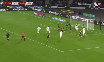 Σκωτία-Ελλάδα: Το γκολ του Τσιμίκα