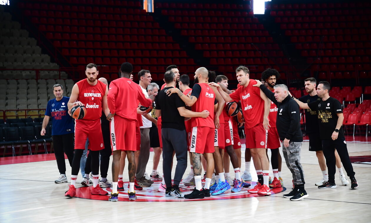 LIVE: Ολυμπιακός - Dubai BC (21:15)