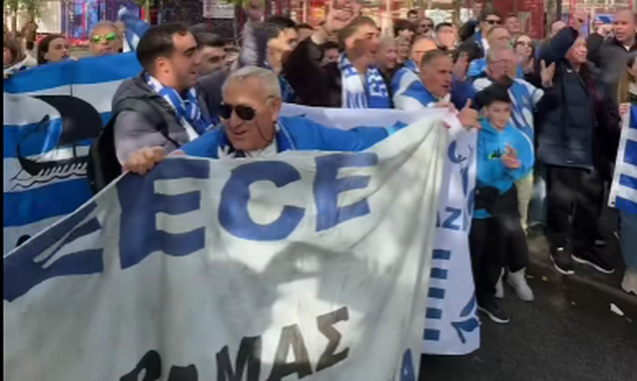 Δανία- Ελλάδα: Πάρτι στην πόλη της Κοπεγχάγης (vid)