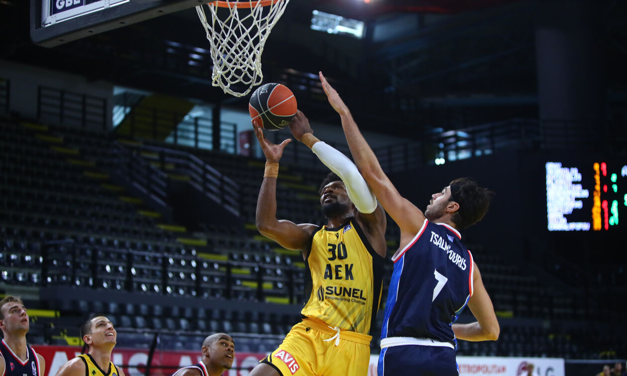 ΑΕΚ - Πανιώνιος 93-73: Άνετα η Ένωση με εξαιρετικούς Σίλβα και Μπάρτλεϊ (highlights)