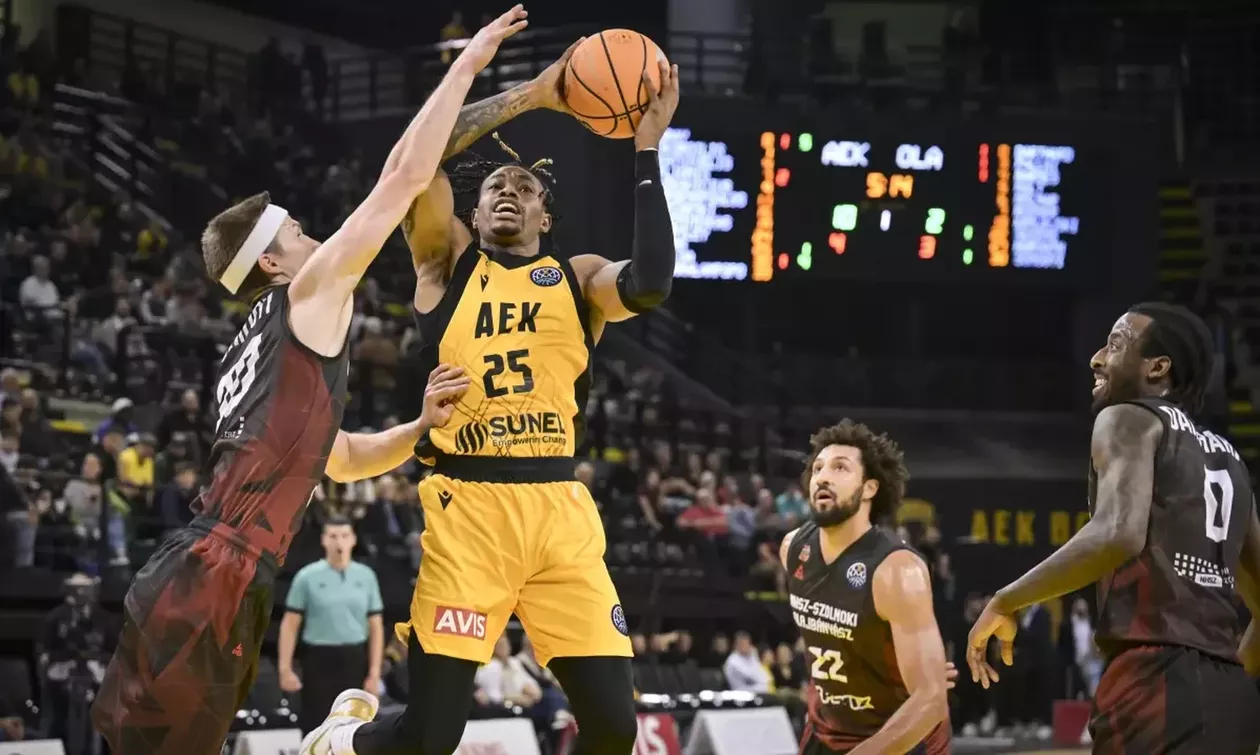 ΑΕΚ- Σζολνόκι 91-77: «Πάτησε το γκάζι» και νίκησε