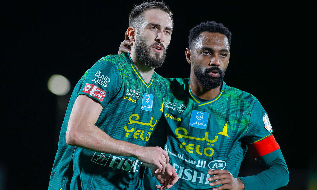 Ελληνικό χρώμα στο 4-1 της Αλ Καλίτζ, γκολ ο Μασούρας από ασίστ Φορτούνη