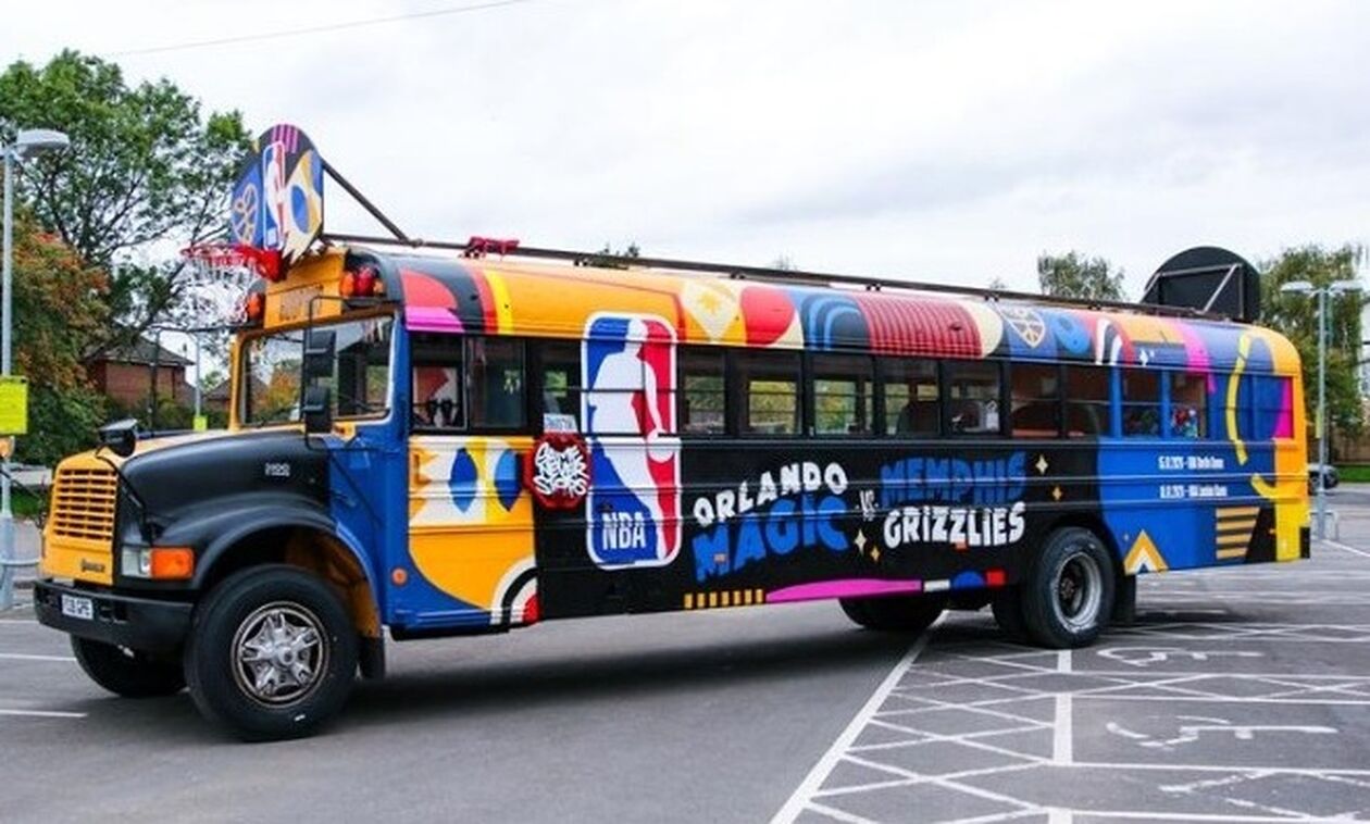 Το NBA φέρνει το Hoopbus Tour στην Ευρώπη