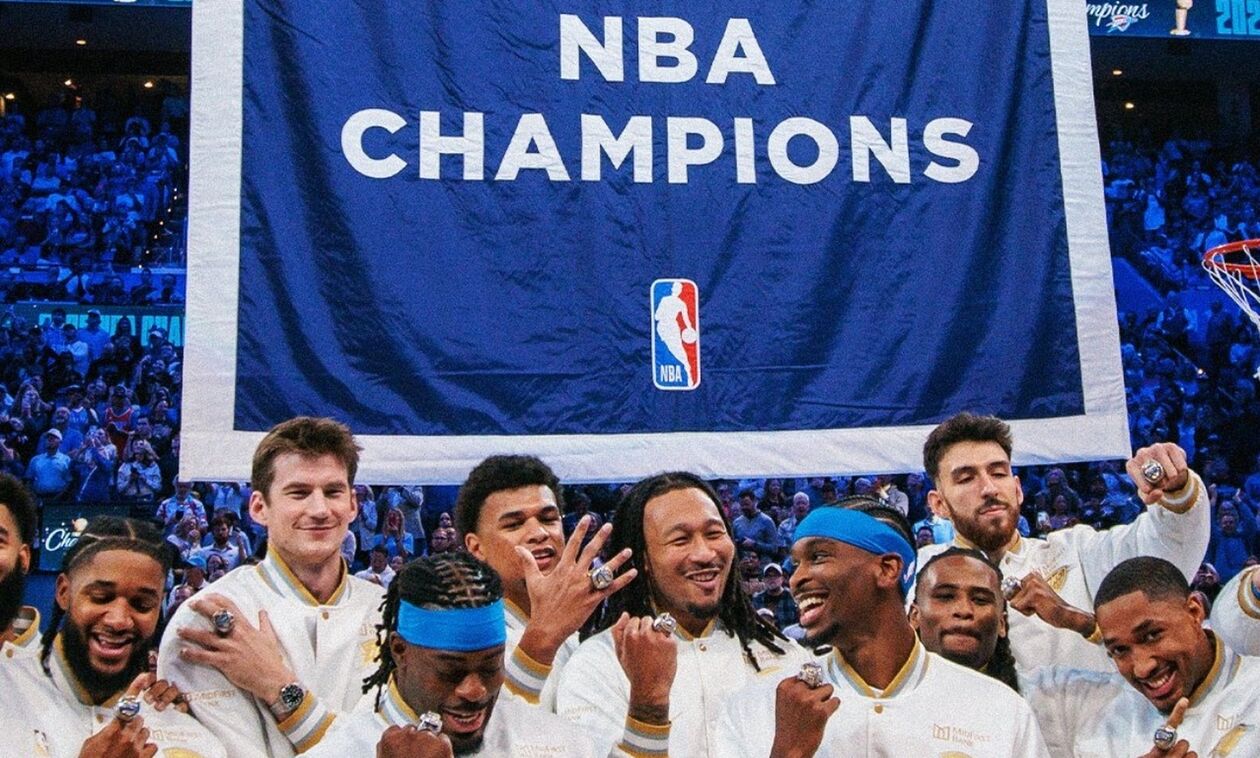 NBA: Οι πρωταθλητές Θάντερ παρέλαβαν τα δαχτυλίδια τους