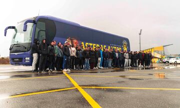 Το νέο πούλμαν του Αστέρα Τρίπολης