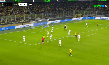 ΑΕΚ - Αμπερντίν: Το 1-0 με τον Κοϊτά (vid)