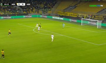 ΑΕΚ - Αμπερντίν: Το 6-0 με τον Κουτέσα (vid)