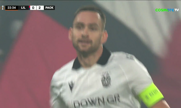 Λιλ - ΠΑΟΚ: Το 0-2 με τον Ζίβκοβιτς!