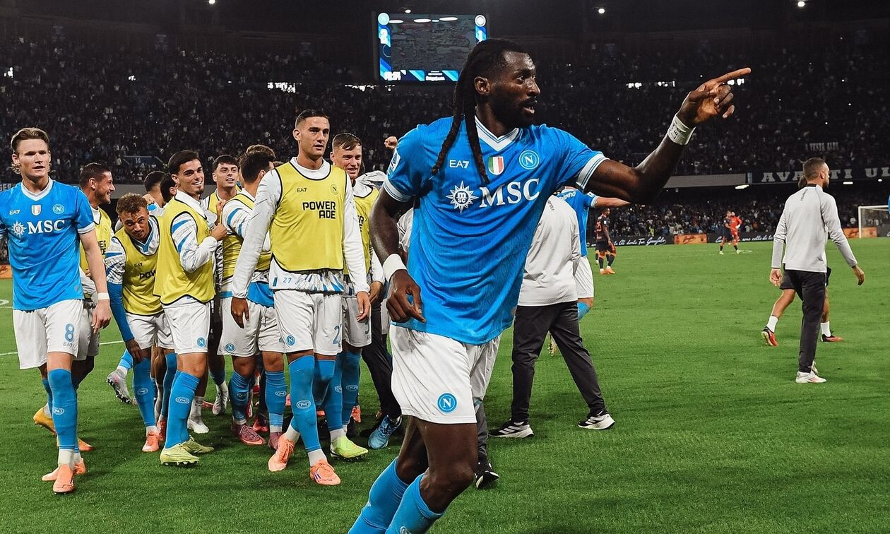 Serie A: Μόνη στο ρετιρέ με... τριάρα η Νάπολι