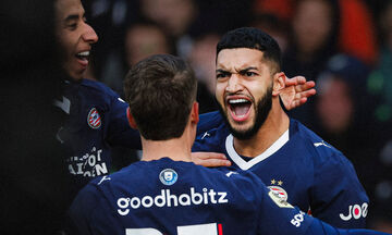 Ολλανδία: Η Αϊντχόφεν νίκησε 3-2 τη Φέγενορντ και την έπιασε στην κορυφή