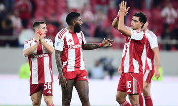 Ολυμπιακός - ΑΕΚ 2-0: Τα στιγμιότυπα της αναμέτρησης (highlights)