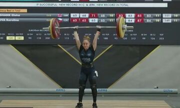 Άρση Βαρών: Σάρωσε μετάλλια και ρεκόρ η Στρατουδάκη