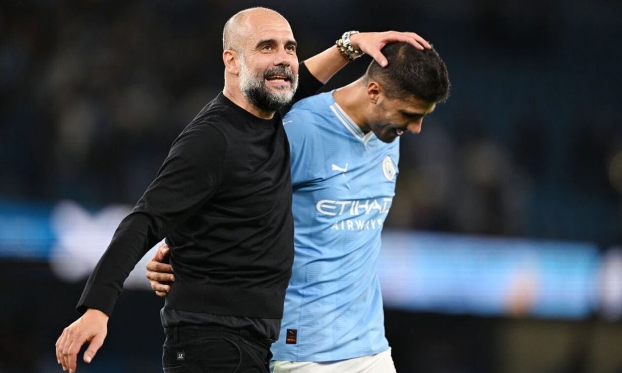 Γκουαρντιόλα: «Δεν υπάρχει χρονοδιάγραμμα για την επιστροφή του Ρόντρι»