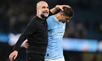 Γκουαρντιόλα: «Δεν υπάρχει χρονοδιάγραμμα για την επιστροφή του Ρόντρι»