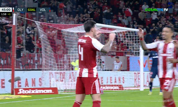 Ολυμπιακός - Βόλος: Το 4-0 με τον Μπιανκόν (vid)