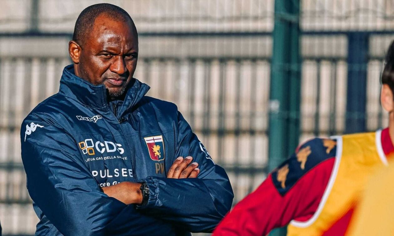 Τζένοα: Παρελθόν από τον πάγκο ο Πατρίκ Βιεϊρά