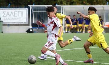 Πέρασαν από τη Θεσσαλονίκη οι Παίδες του Ολυμπιακού, 2-0 τον Άρη