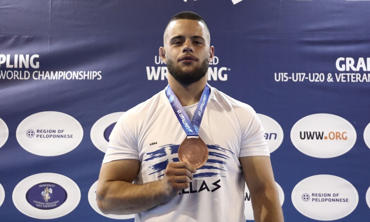 Λουτράκι: «Χάλκινος» ο Σέρμιας στο Παγκόσμιο μη Ολυμπιακών στυλ πάλης