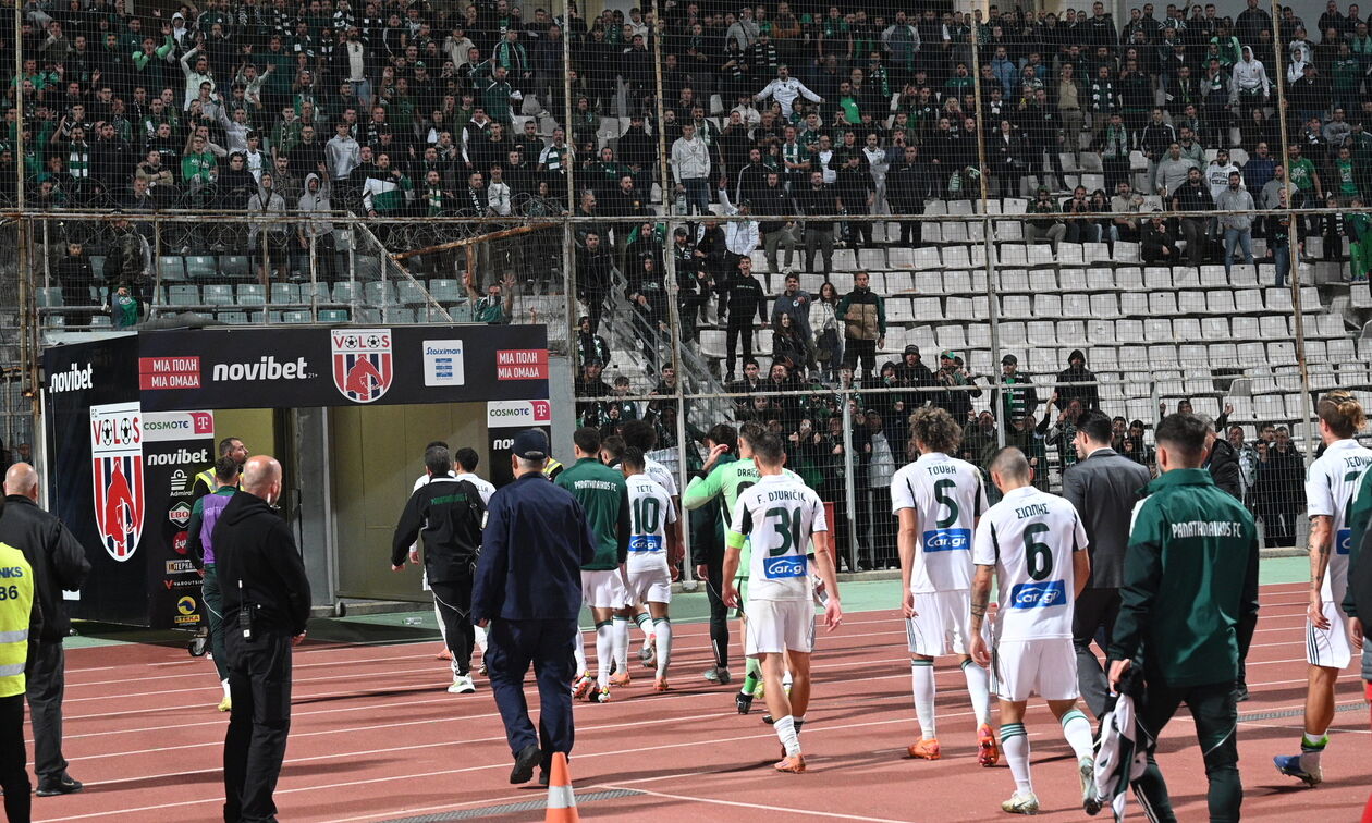 Βόλος - Παναθηναϊκός: Τρεις συλλήψεις για ρίψεις φωτοβολίδων