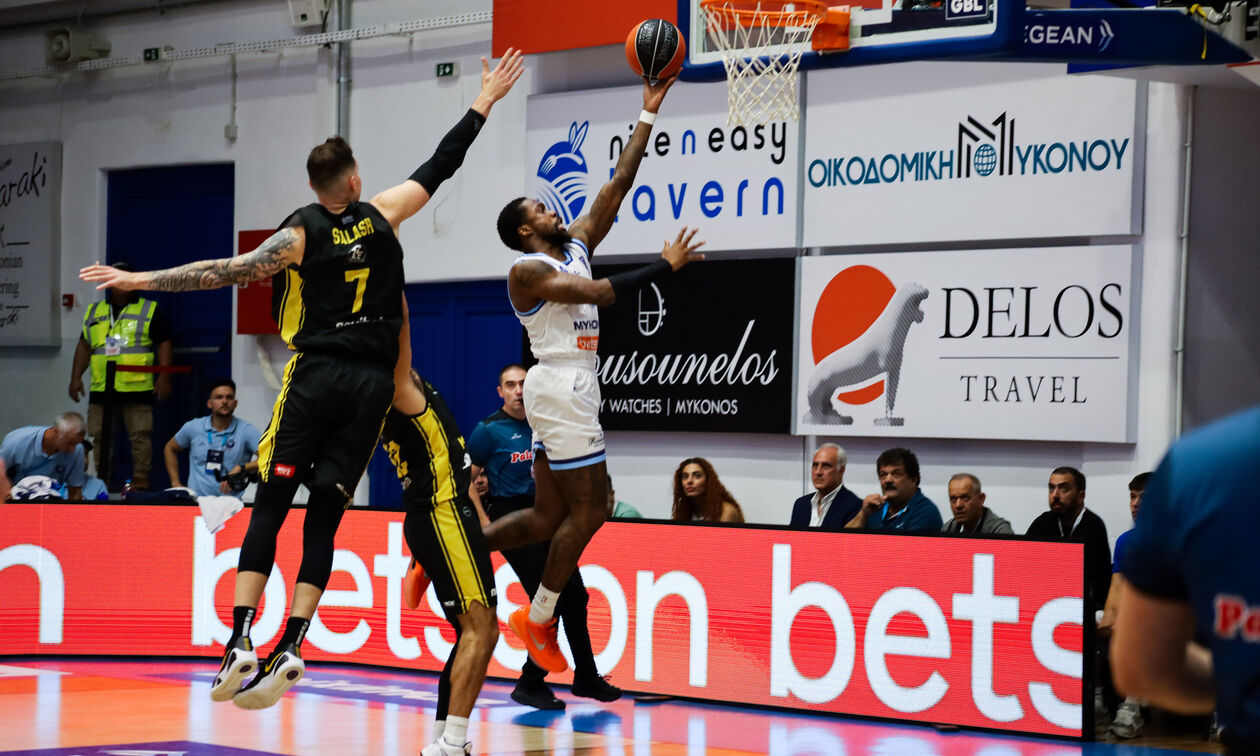 Μύκονος - Μαρούσι 77-75: Το έκανε θρίλερ, αλλά κέρδισε (highlights)
