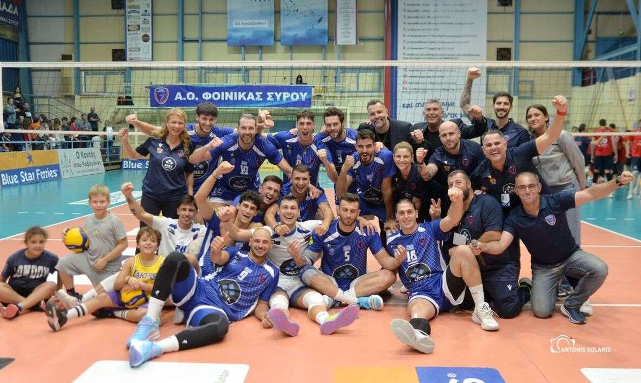 Βόλεϊ: Νίκη Φοίνικα με Πανιώνιο