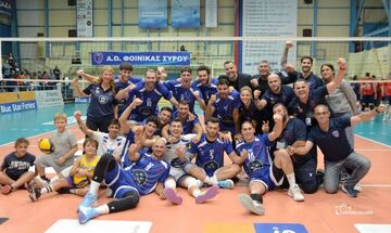 Βόλεϊ: Νίκη Φοίνικα με Πανιώνιο