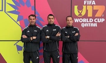 Τρεις Έλληνες διαιτητές στο Μουντιάλ U17 στο Κατάρ